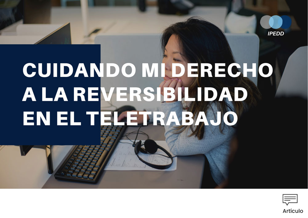 CUIDANDO MI DERECHO A LA REVERSIBILIDAD EN EL TELETRABAJO 9 PRESENTACION ECA 1 1
